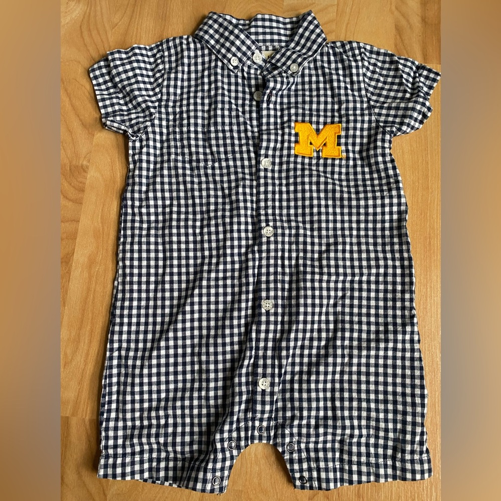 University of Michigan Wolverines Toddler Boy Outfit